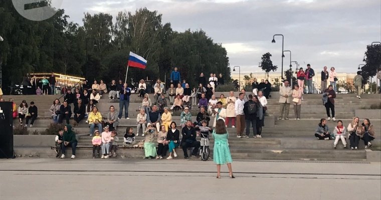 Главную концертную площадку Дня Победы в Ижевске перенесли к перголе